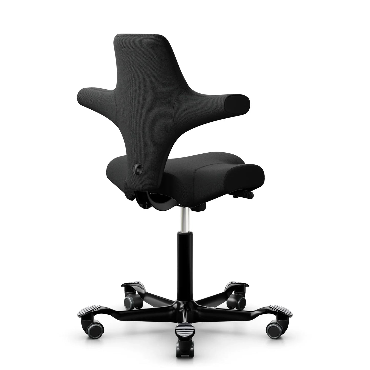 HÅG Capisco 8106 - SC60999 Black / Black / 200 mm / Wheels for hard floor