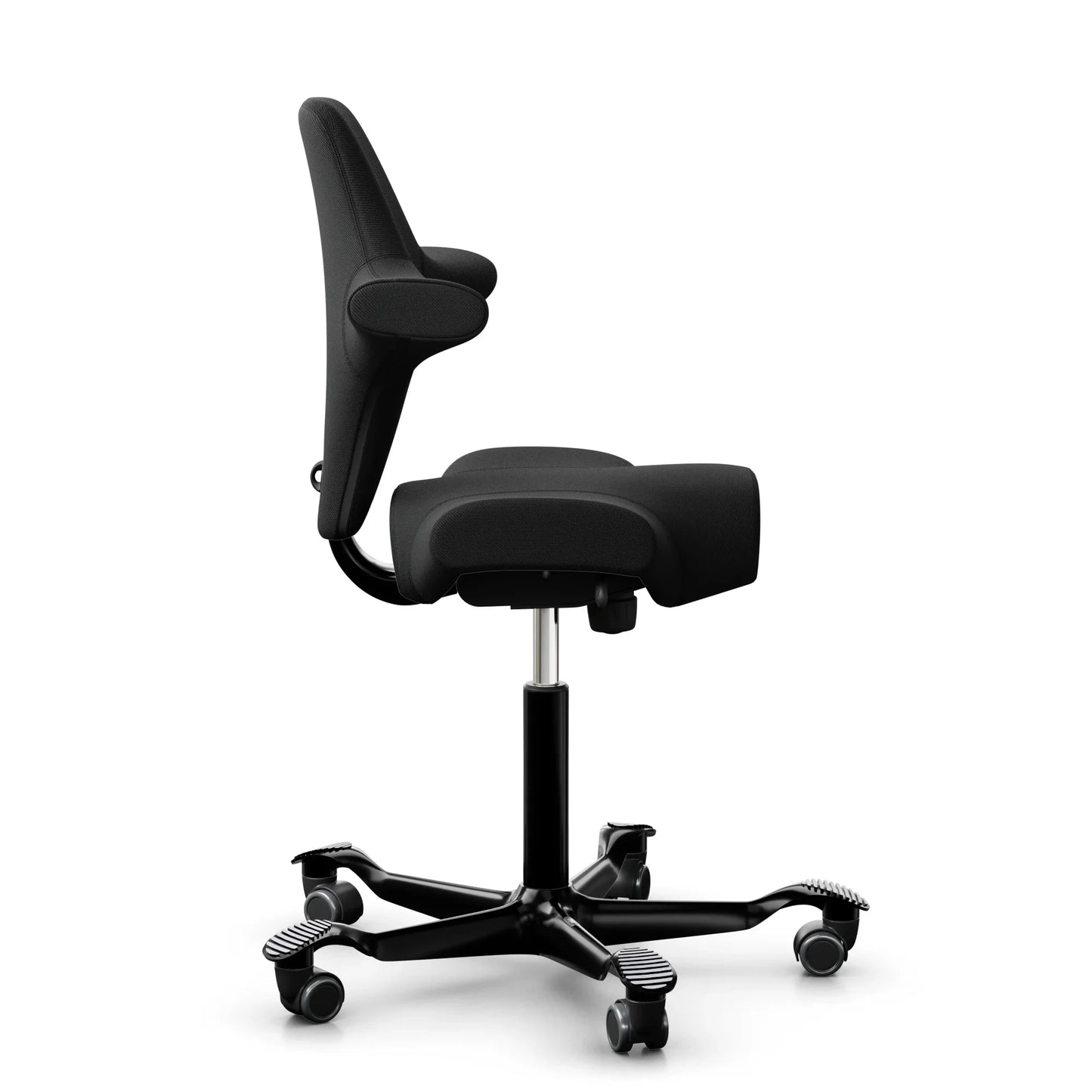 HÅG Capisco 8106 - SC60999 Black / Black / 200 mm / Wheels for hard floor