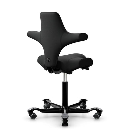 HÅG Capisco 8106 - SC60999 Black / Black / 200 mm / Wheels for hard floor