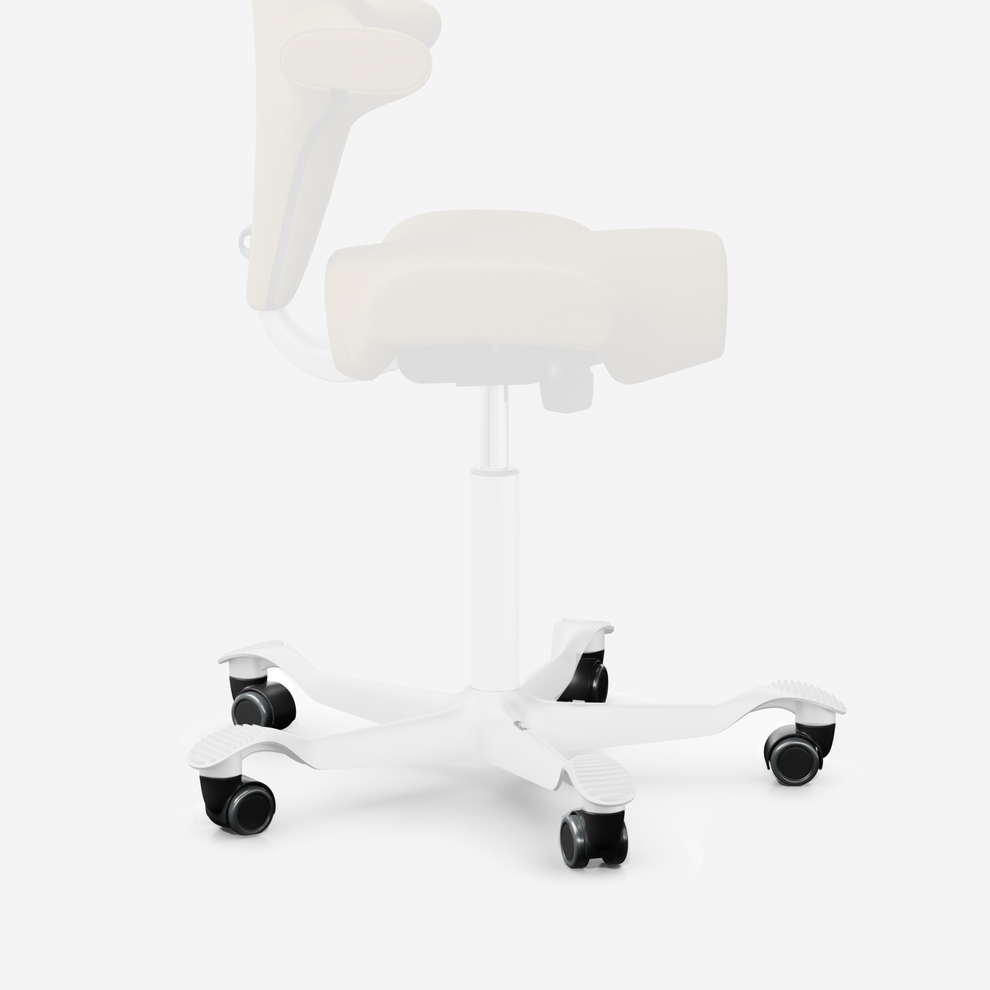 HAG Capisco Castors Options for Glides, Soft and Hard Floors